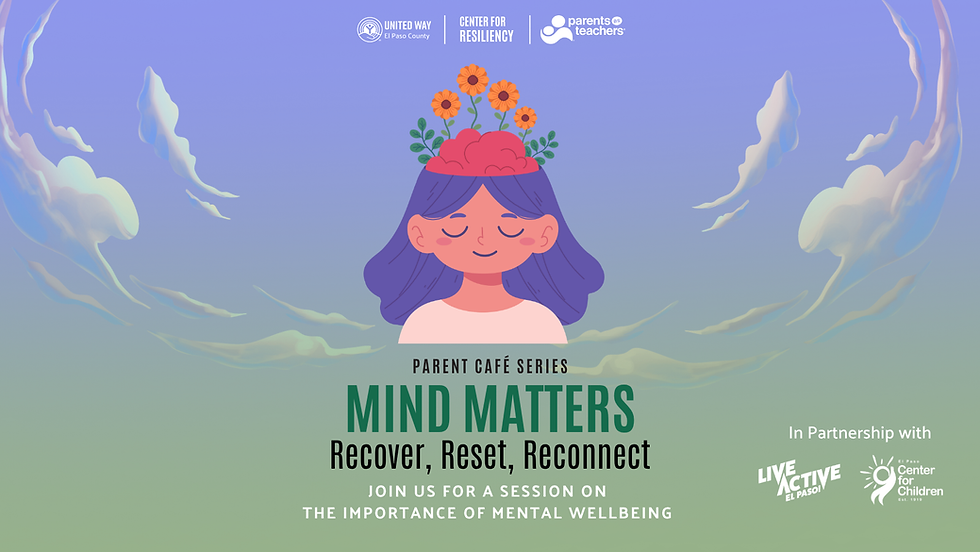 Mind Matters: Recover, Reset, Reconnect - Group Connection & Parent Café