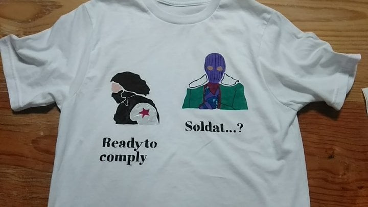 ¡Playera del Soldado del Invierno! — Capitán América