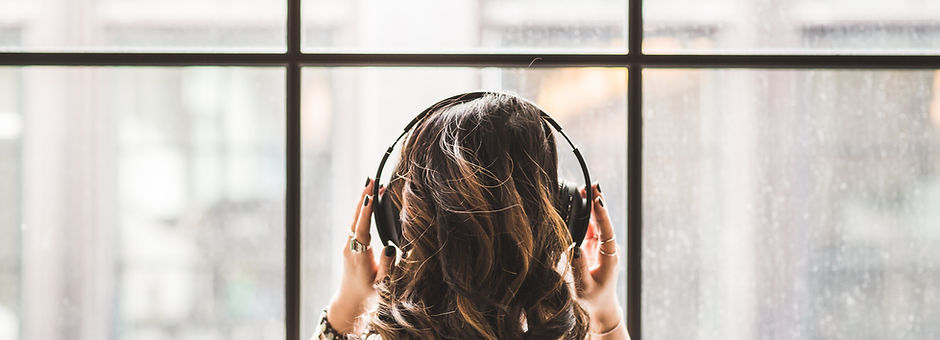 Woman with Headphones