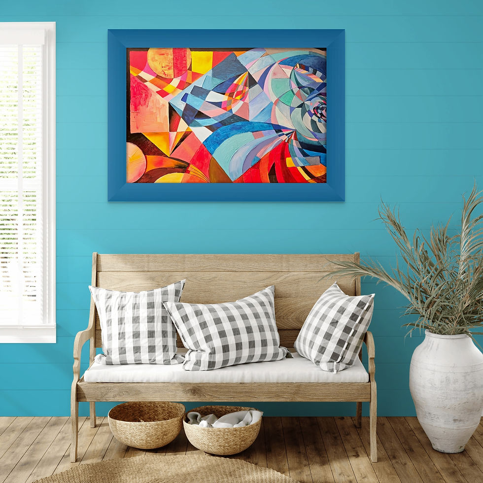 Thumbnail: Geometric Contrast  | 200x70 | diptych