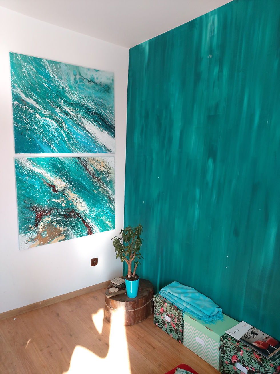 Thumbnail: On the Blue Waves | 100x70