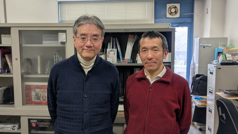 林研究室OBの増田慎也さんが訪問されました