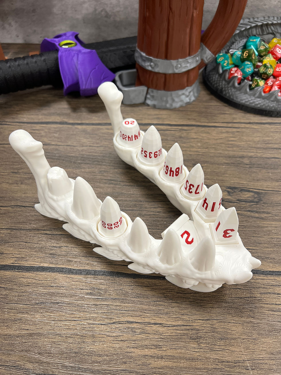 Thumbnail: Dragon's Teeth With Jaw Dice Holder