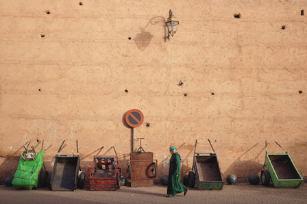 Documentary street photograph of Marrakech, Morocco – fine art travel print