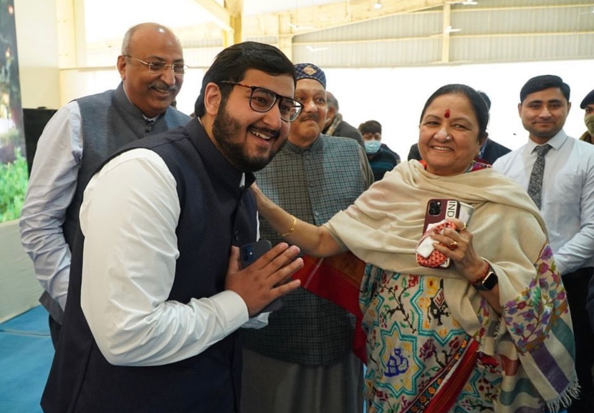 At a Hans Foundation event