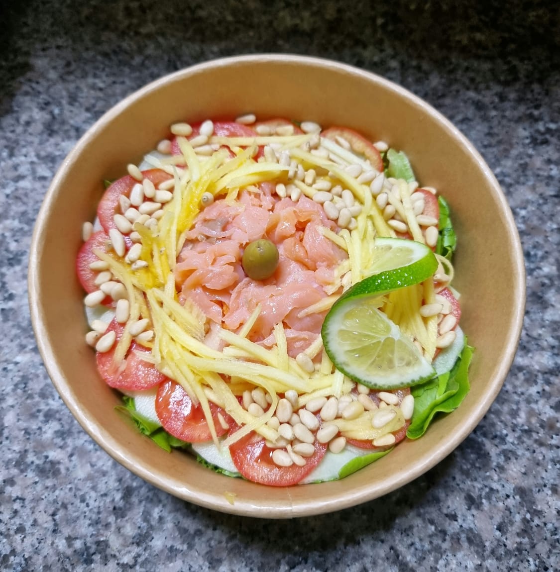 Arranged Food and Objects