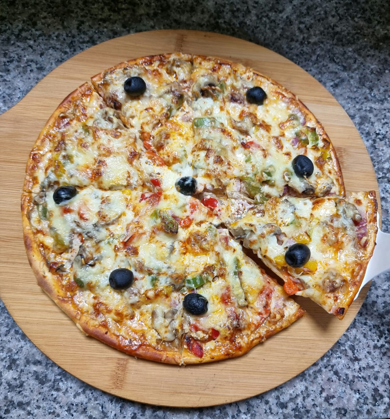 Arranged Food and Objects