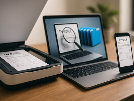 Jak probíhá předávání dokladů v digitálním účetnictví online