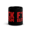 Thumbnail: F*CK ELITISM Black Glossy Mug