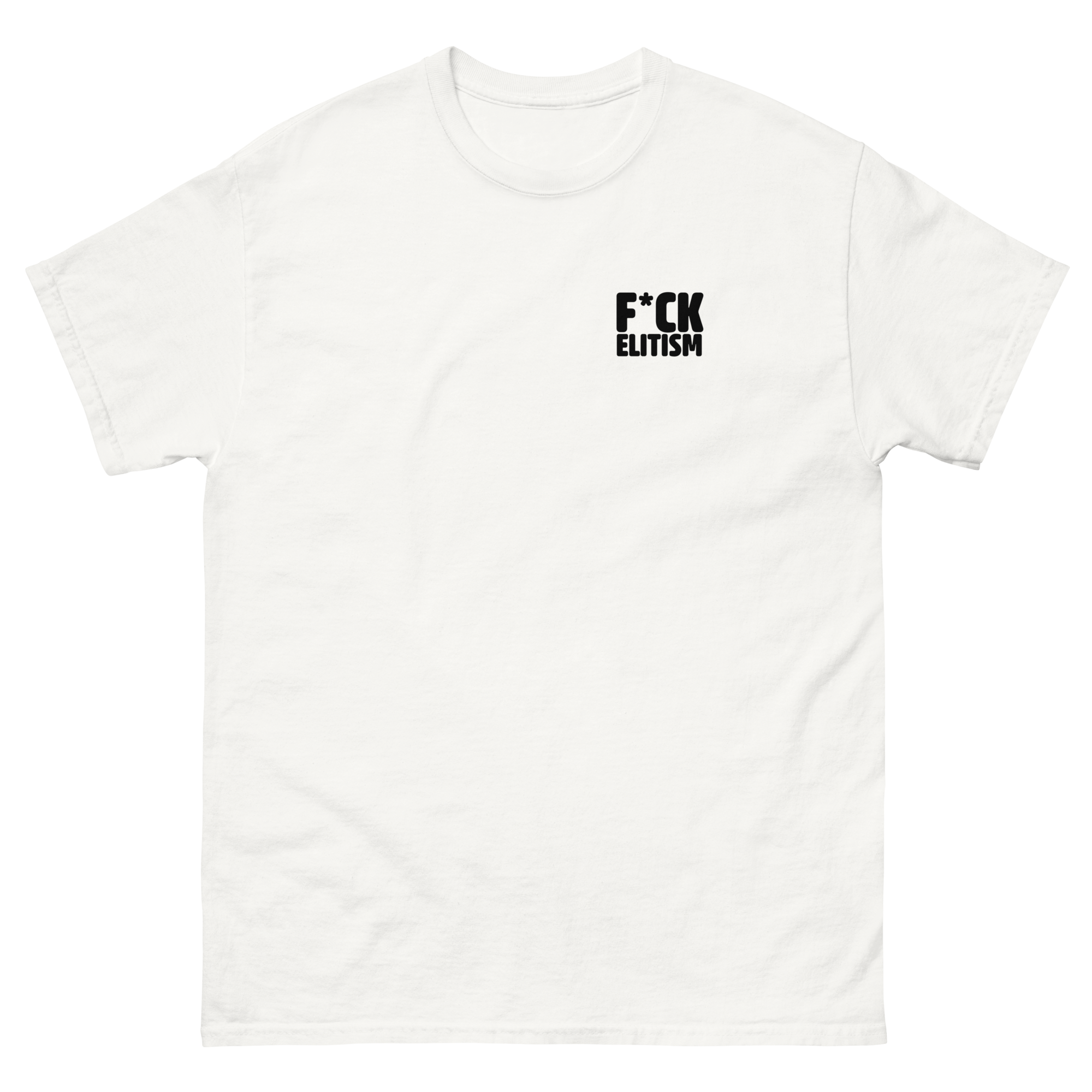 Mini F*CK ELITISM Tee