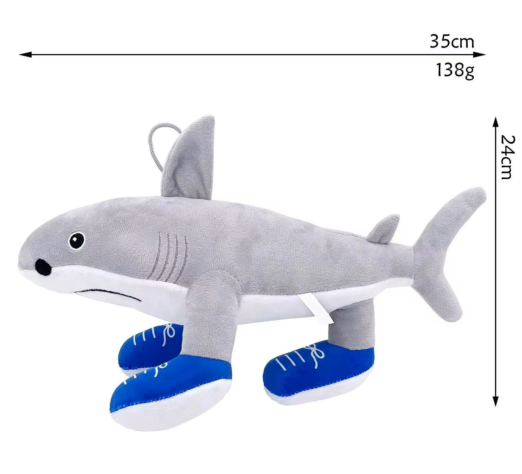 Italian brainrot plush Tralalero Tralala