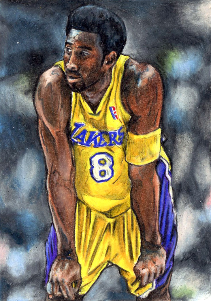 Kobe Bryant Sketchcard