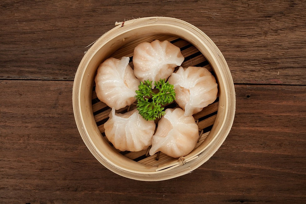 Cách làm há cảo nhân tôm thịt