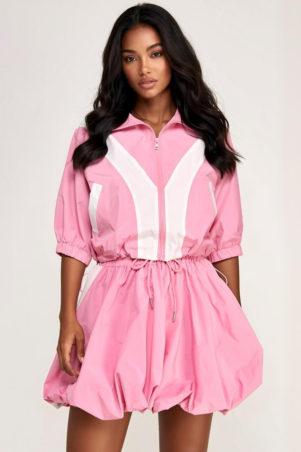 Janet Bubble Skirt Set