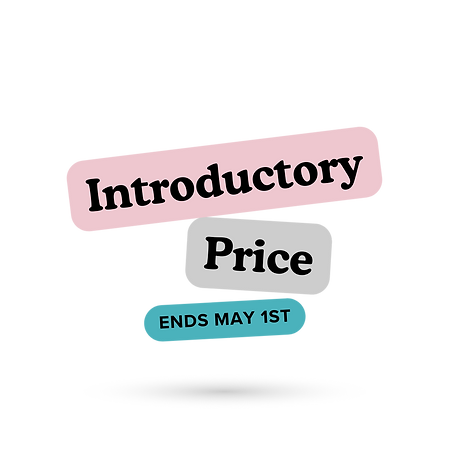 introductory price graphic