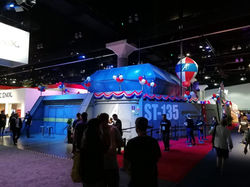 Square Enix booth actual