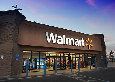 Walmart storefront