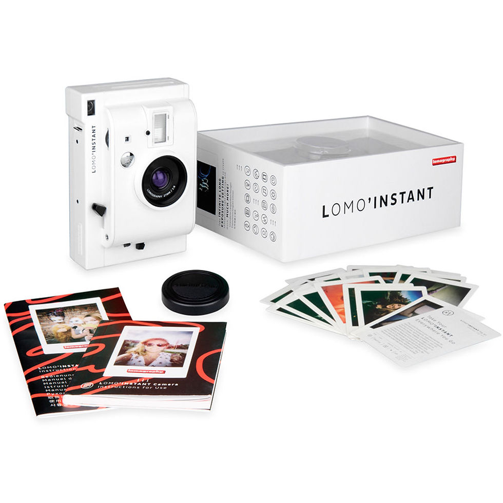 Miniatura: Lomography Lomo'Instant Camera con 3 lentes