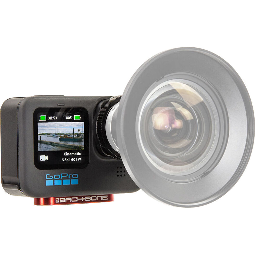 Miniatura: Back Bone Gear basada en Go Pro Hero 10
