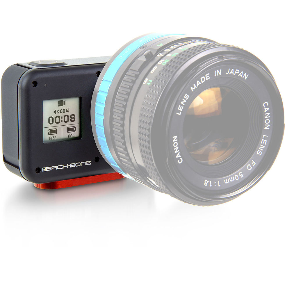 Miniatura: Back Bone Gear Basada en Go Pro H8 Pro