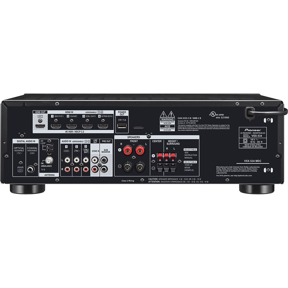 Miniatura: Pioneer VSX 534
