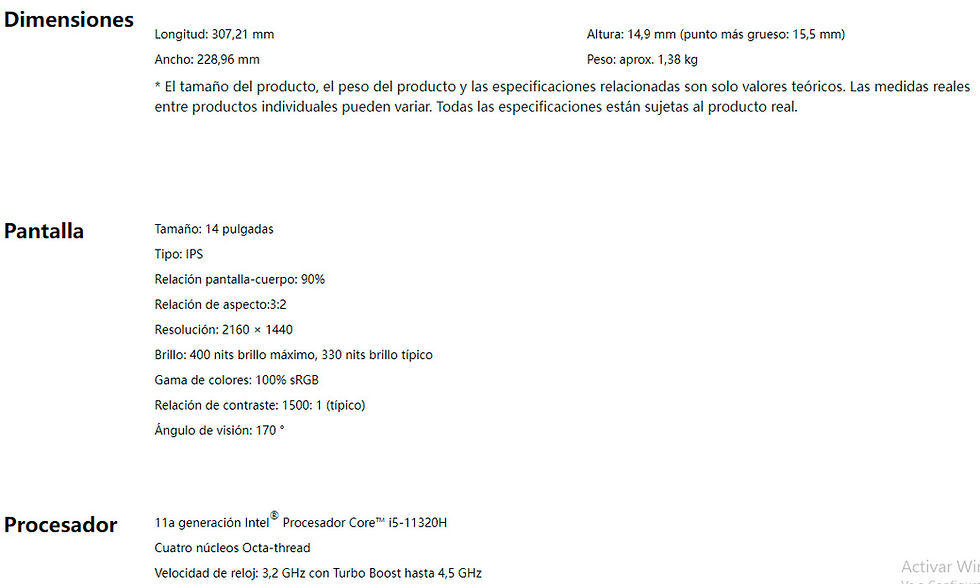 Miniatura: Realme Book Slim (14",2K;i3,1115G4,8nu,@4.1GHz;8Gb,4266MHz;256GbSSD)