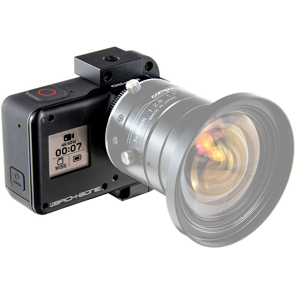 Miniatura: Back Bone Gear basada en Go Pro Hero 7