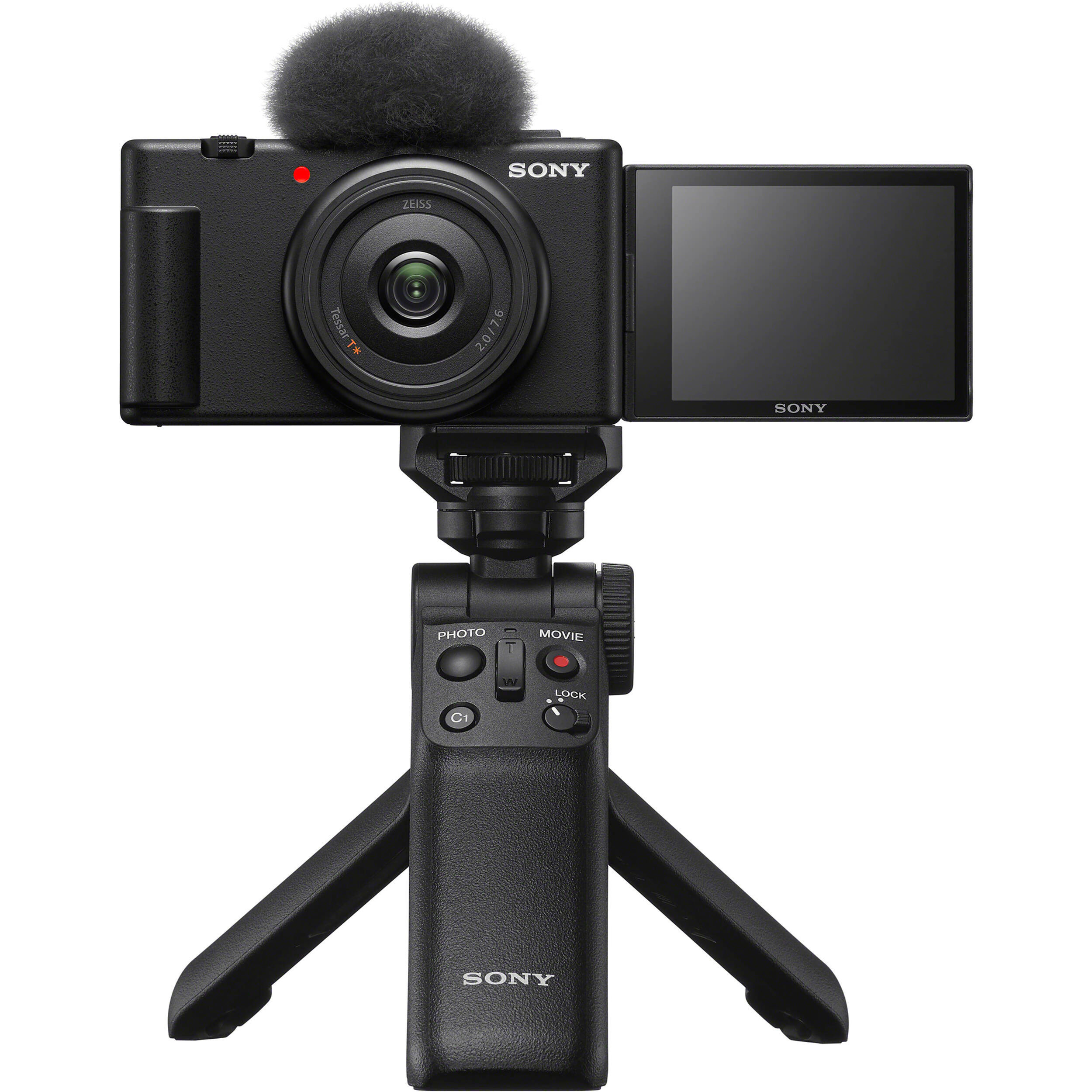 Sony Vlogging ZV 1F con Kit para Vloggers