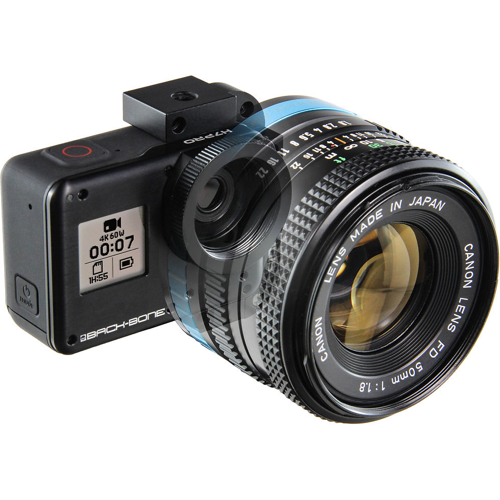 Miniatura: Back Bone Gear basada en Go Pro Hero 7