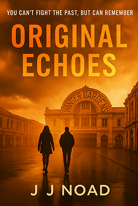 Book Cover Original Echoes by J J Noad
