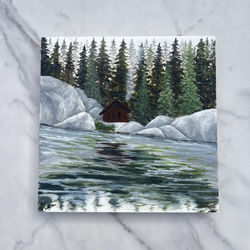 Summer at the Lake Collection- The house on the lake