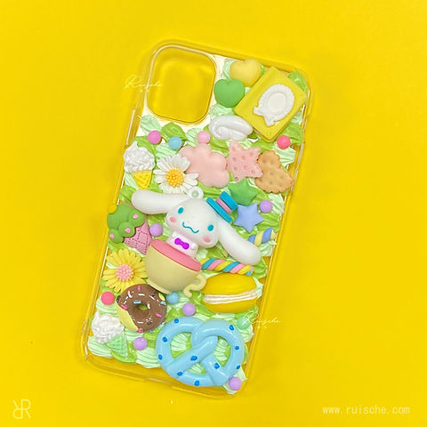 DIY KIT - Cinnamon tea cup phone case KIT | Ruische ART DIY KIT - Cinnamon tea cup phone case KIT | Ruische ART