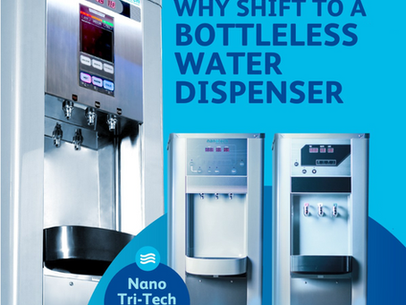 Embracing a Positive Change with Nanotech Bottleless Water Dispensers!