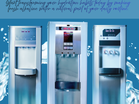 Start transforming your hydration habits today by making fresh alkaline water a natural part of your daily routine.