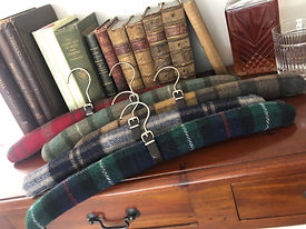 Tartan Padded Clothes Hangers.jpg