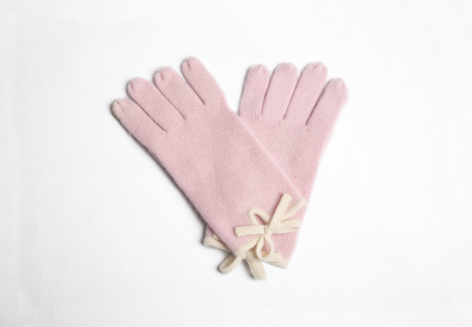 Florence Lilly Elegance Gloves ~ 100% Cashmere ~ Light Pink