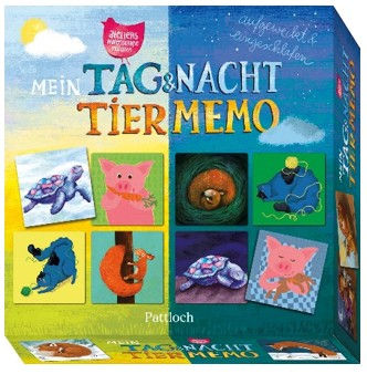 Mein Tag & Nacht-Tiermemo