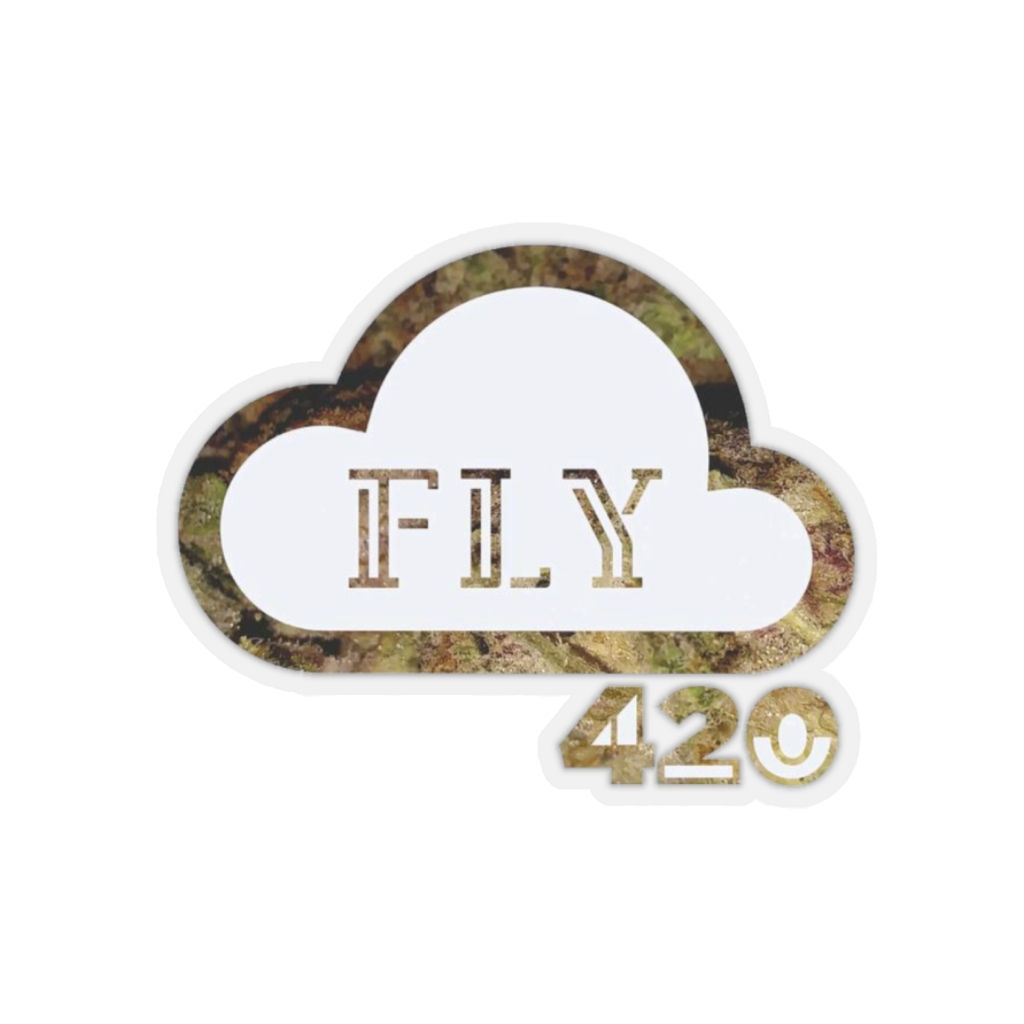 Fly 420 Kiss-Cut Stickers