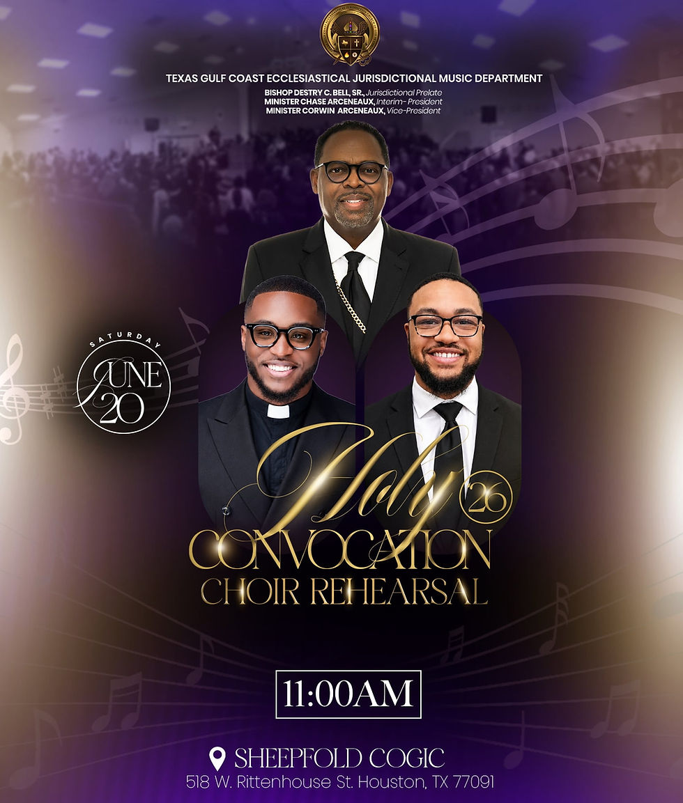 TGC Choir Rehearsal