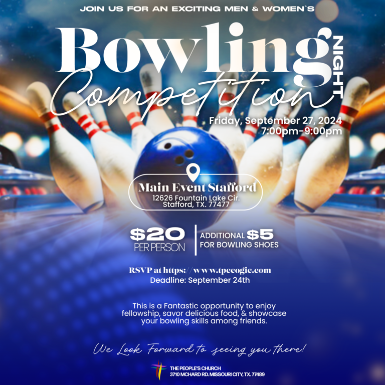 Bowling Competition Night