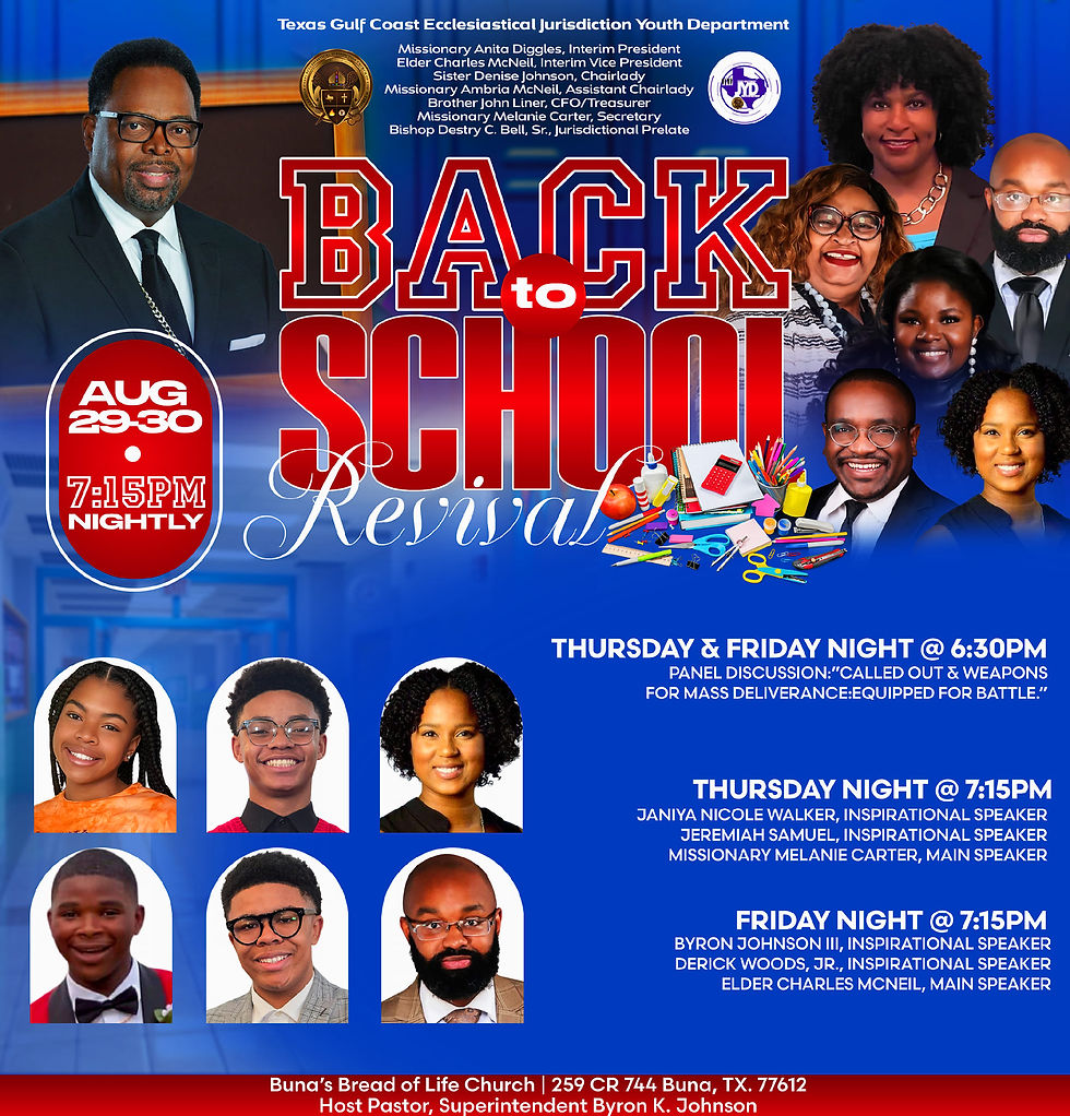 Back to School Revival