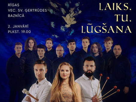 "Laiks. Tu. Lūgšana." Dziedājumi un Arvo Perts