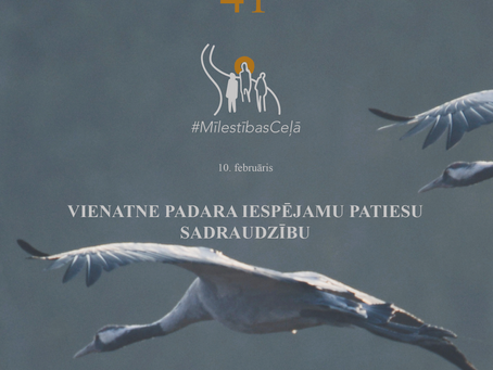 "Mīlestības ceļā" 41. diena