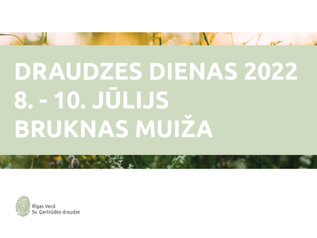 Draudzes dienas 2022
