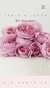 Alle Designvorlagen website templates – Klassische Hochzeitseinladung 