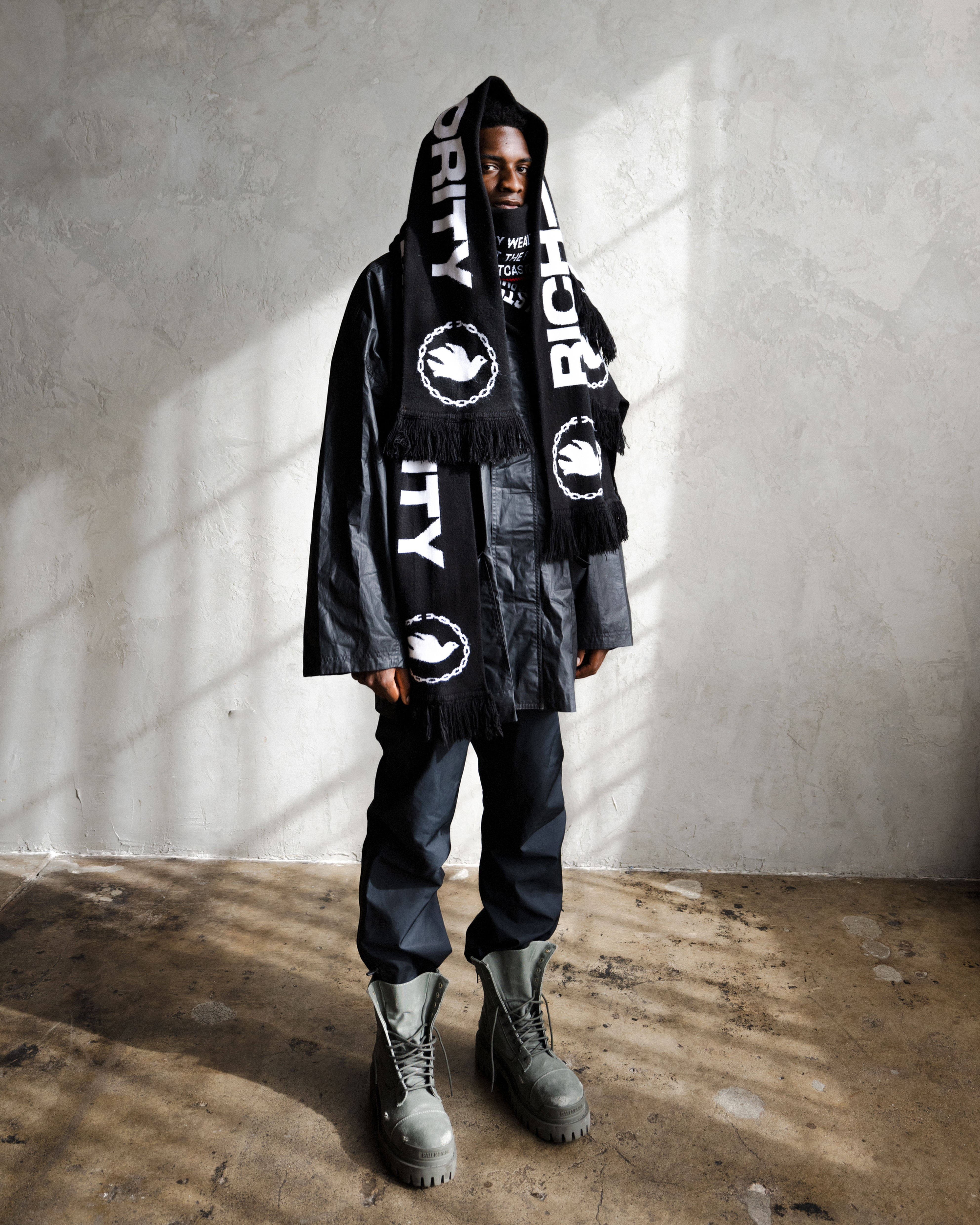 OutcastED Scarf: Black