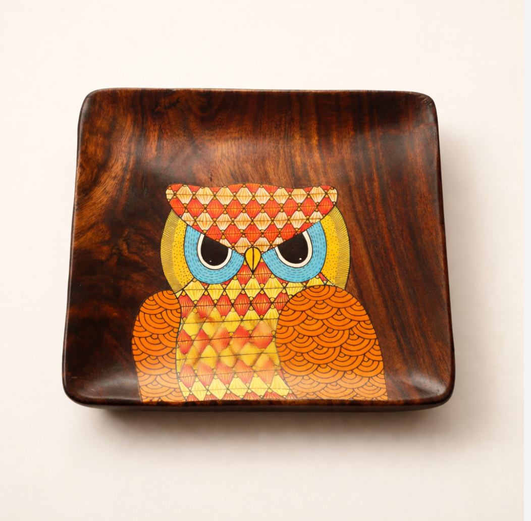 Hand-Painted Plate