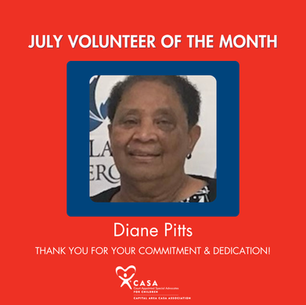 Volunteer of the Month July 2026