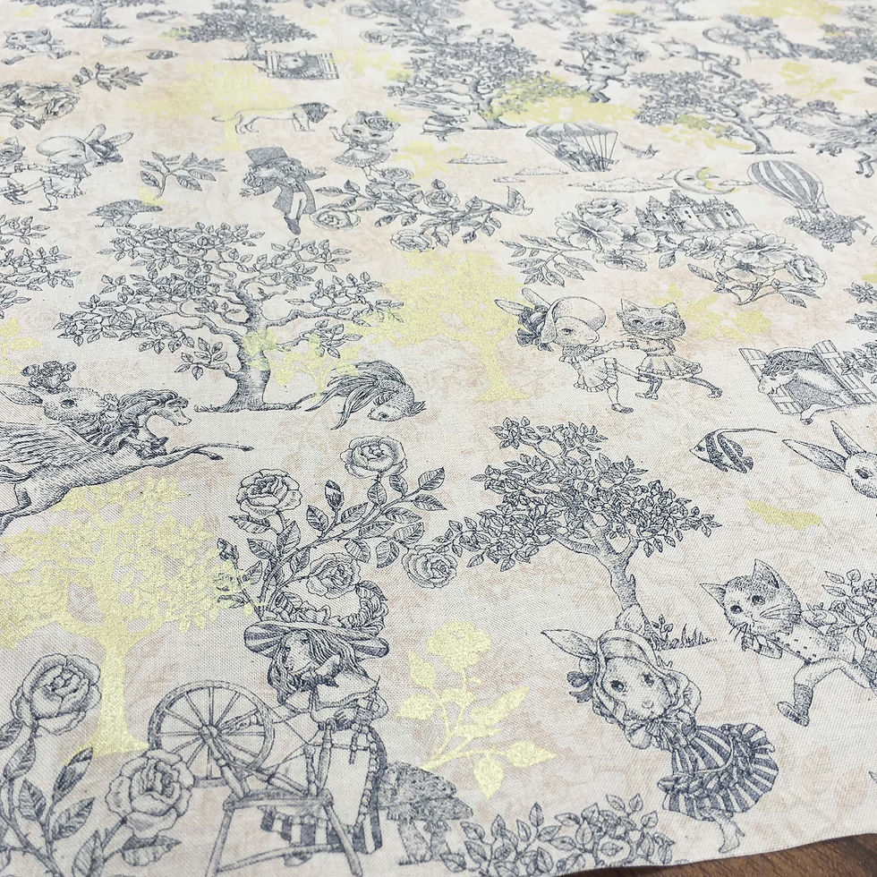 【森柄】Once Upon a Time ナイトブラック×シャンパンゴールドラメ