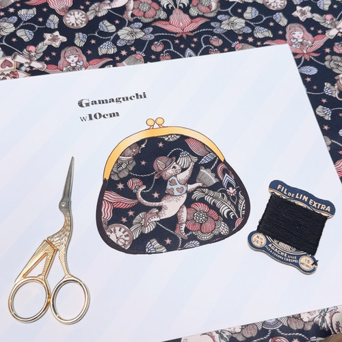 Maison de Couture】ポイズンベリーシーフ RoyalNavy | jolifleur-handmade